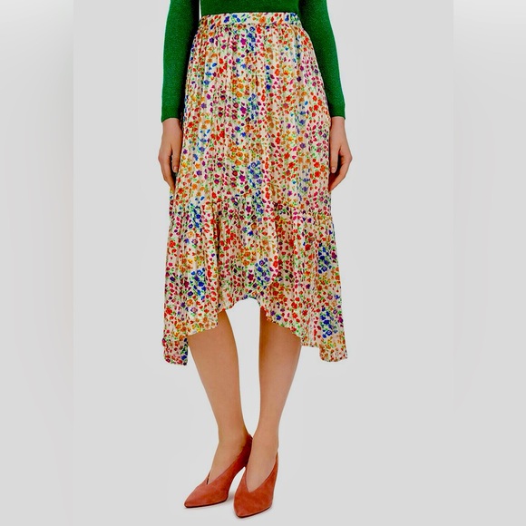 Ba&sh Romeo Blanc Floral Skirt - Picture 16 of 16